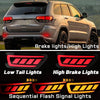 Jeep Dodge Journey LED Rear Bumper Fog Lights (2011-2021)