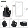 Universal Black AN8 Fuel Pressure Regulator with Boost & Fittings