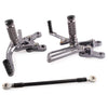 Honda CBR900 Adjustable Titanium CNC Rear Sets Foot Pegs Kit (1993-1999)