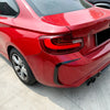 BMW 2 Series F87 M2 Coupe Gloss Black Rear Spoiler Lip (2016-2021)