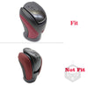 Nissan GTR R35 (2008-2016) Red Carbon Fiber Gear Shift Knob Cover