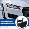 BMW 5 Series F10 Black Headlight Washer Spray Nozzle Cover Cap