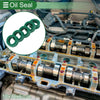 Oil Seal 10x16x6mm Seal Ring TPU High Pressure Green 5 Pcs