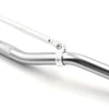 Motorcycle Motocross 7/8" Silver Tone Aluminum Alloy Handlebar With Cross Bar