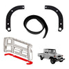 Spacer Cab Rear Panel Rubber Fits Toyota Land Cruiser HJ FJ45 Pickup 1975-84 ADE