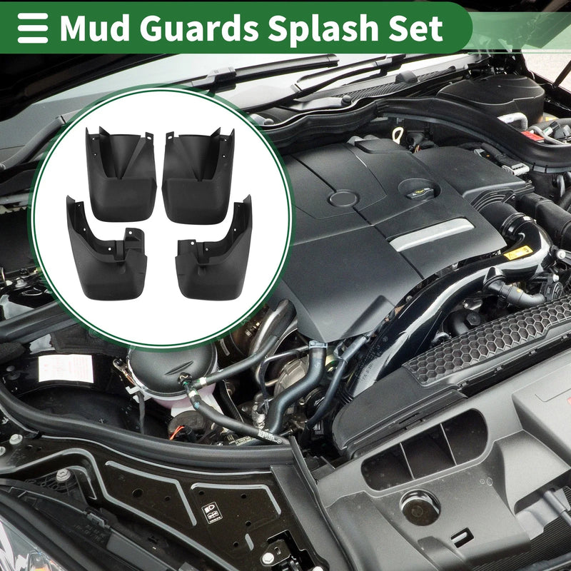 Honda Pilot Mud Flaps Splash Guards Front & Rear (2003-2006)