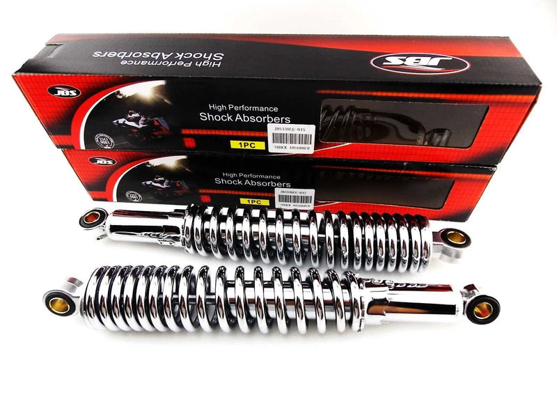BSA B44 Shooting Star / Victor 330mm Chrome Rear Shock Absorbers