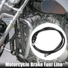 Motorcycle ATV Braided Brake Clutch Oil Hoses Line Pipe / 10mm