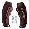 Harley Touring (2009-Current) Mysterious Red Mid Frame Air Deflectors