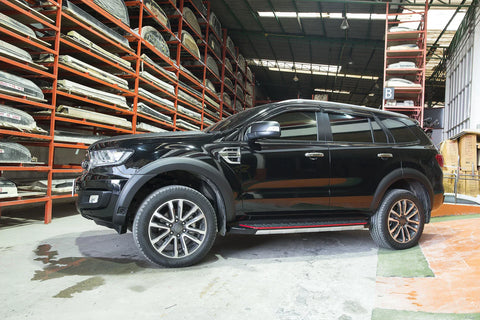 Ford Everest UAII 8pcs 4" Matte Black Fender Flares (2018-2021)
