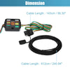 Toyota RAV4 4-Pin Trailer Wiring Harness (2019-2020)
