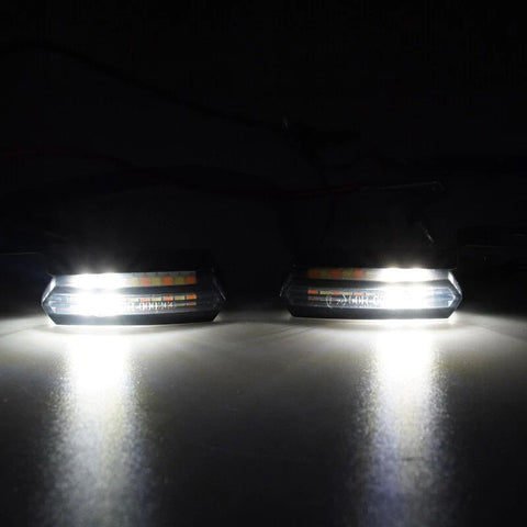 L+R 4 x LED Motorcycle Turn Signal Indicators Light Lamp