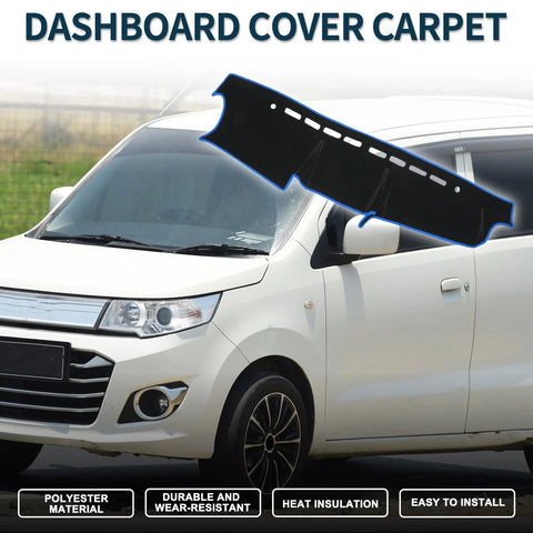 Suzuki Jimny JB64 JB74 2018-2024 Black Blue 1 Set Dashboard Cover Mat