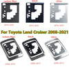 Toyota Land Cruiser Steel / Console Gear Shift Cover Trim Decor (2008–2021)
