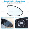 Holden Barina Right Mirror Glass with Back Plate (2011-2023)