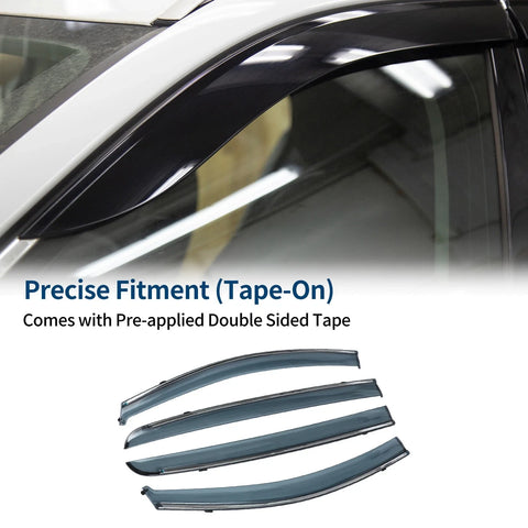 Chevrolet Aveo Hatchback Window Visors Window Deflectors (07-11)