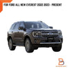 Ford Everest Matte Black Rear Bumper Protector Scuff Plate (2022 - )