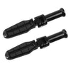 Harley Softail Standard Low Rider Black Rear Passenger Foot Pegs (2018-2025)