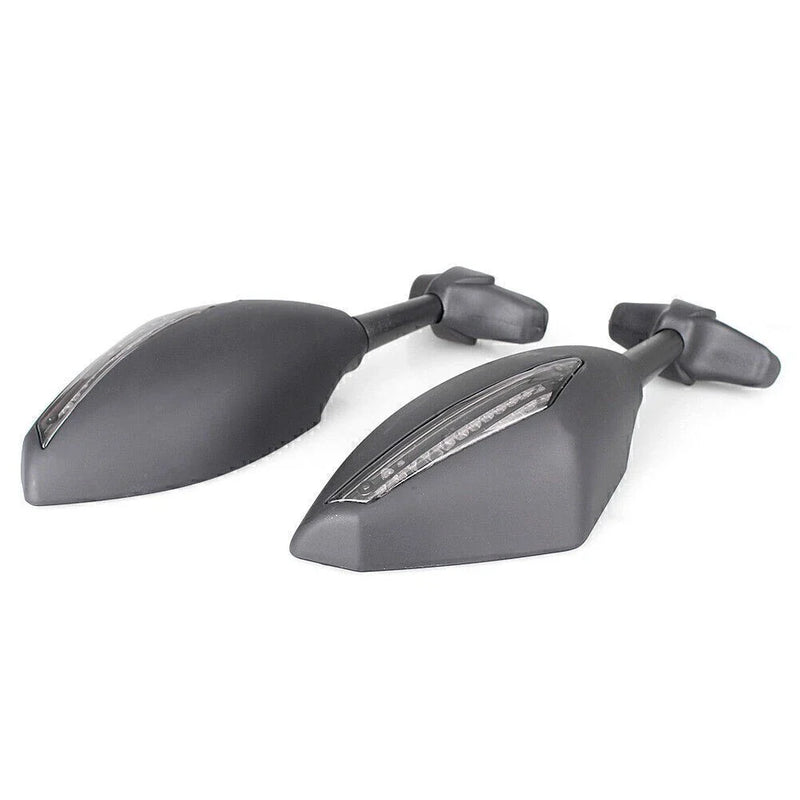 Ducati Honda 2 x Rearview Mirrors with Turn Signal Lights