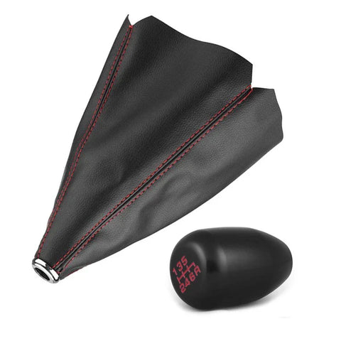 Universal Models 6 Speed Manual Shift Knob with Adapters & Cover