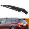 Honda Odyssey Black Rear Windshield Wiper Arm Blade Set (2011-2017)