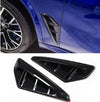 BMW X5 Gloosy Black Side Fender Air Vent Trim Cover (2018–2024)