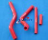 Suzuki RM125 Aluminum Radiator + Blue Hose (2001-2008)