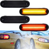 Mazda Miata MX-5 4 Pcs Smoked LED Side Marker Light Lens (1990-2005)