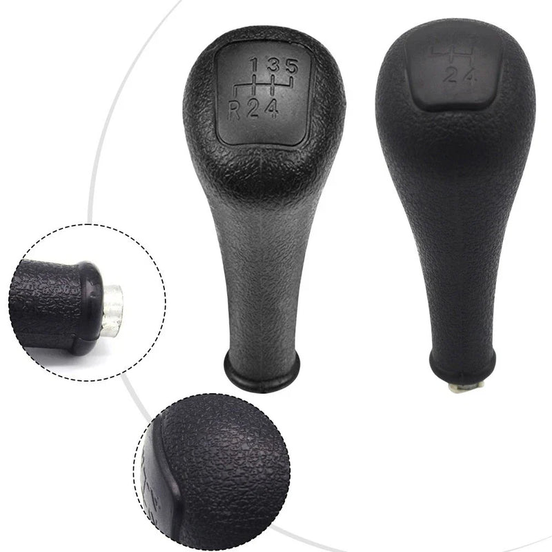 Mercedes W123 W140 W201 W202 Black ABS Shift Lever Head