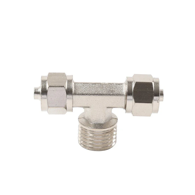 Tire Changer 3 x Lock Cylinder Air Pipe Tee Joint 6mm