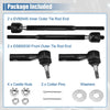 Chevrolet Pontiac 4 x Front Inner & Outer Tie Rod End