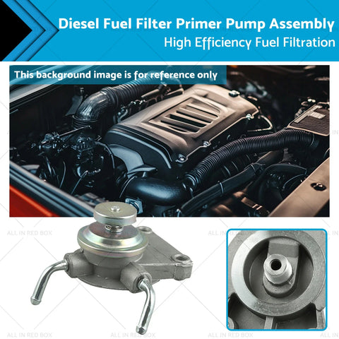 Toyota Hilux LN106R LN107R Diesel Fuel Filter Primer Pump Assembly (1988-1997)