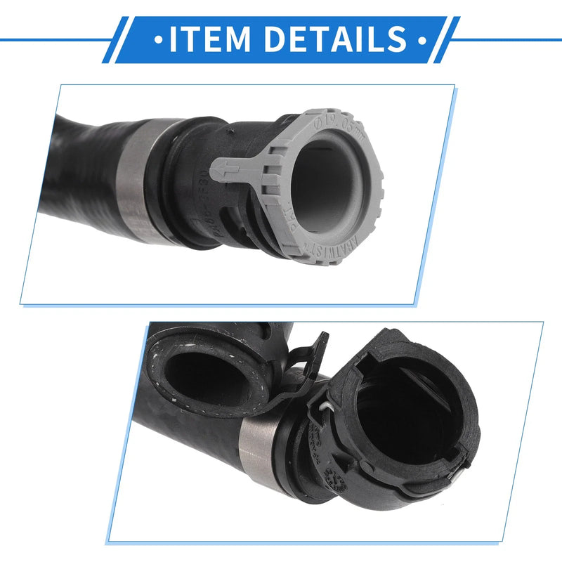 Ford Escape 2013-2019, Rubber Black Heater Hose