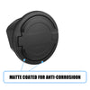 Jeep Wrangler (2018-2022) Black Gas Cap Fuel Filler Door Cover