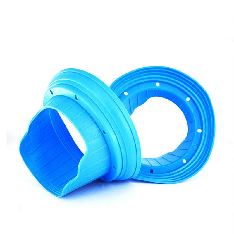 Car - Waterproof Silicone Covers Blue 6.5" Speaker Protective Mats