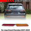 Jeep Grand Cherokee Red Lens 4in1 Turn Signal LED Fog Light (2021–2025)