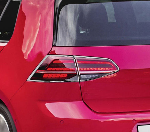 Volkswagen Golf Mk7 Chrome Tail Light Trim Bezel Cover (2012-2020)