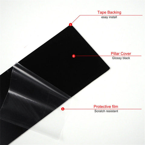 Nissan Rogue 8Pcs Window Pillar Trim Covers (2014-2020)