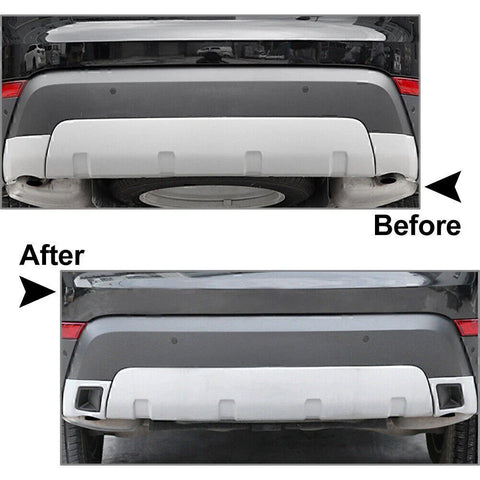 Land Rover Discovery Black Tail Exhaust Covers (2017-2021)