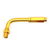 Universal Motorcycle - Gold 90 Degree Throttle Cable Adjuster