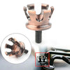 Harley Imperial Crown Rear Seat Bolt Tab Screw Mount Aluminum (96-Current)