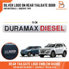 Holden Colorado 7 Duramax Diesel Rear Tailgate Badge Emblem (2012-2016)