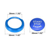 BMW 1 / 2 / 3 / 4 Series X1 X2 Blue Car Start-Stop Button Cap with Ring Kit