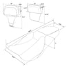 Harley Street Glide Electra Glide Seat Backrest (2014 - 2023)