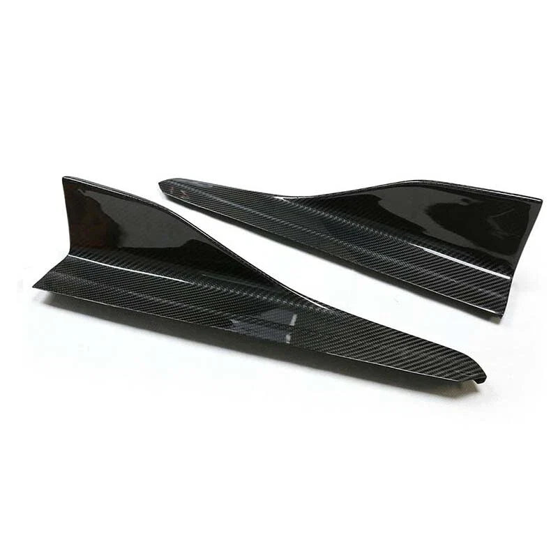 BMW F87 M2 Carbon Fiber Side Skirt Splitter Lip Spoilers Trim (2016-2020)