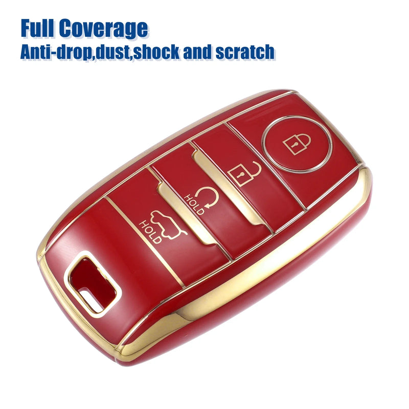 Kia Optima TPU 4 Button Car Remote Key Fob Case Cover (2011-2015)