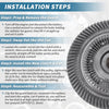 Jeep Cherokee Engine Cooling Fan Clutch (1994-2000)