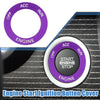 Dodge Charger Challenger Aluminum Alloy Engine Start Button Sticker (2015-2023)
