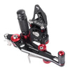 Yamaha MT-07 (2014-2017) Black Adjustable Rearset Footpegs Kit