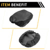 Ford F-150 Microfiber Leather Carbon Fiber Black Arm Rest Cover (2004-2023)